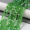 Transparent Glass Beads Strands EGLA-A044-T8mm-MB11-2