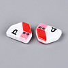 Printed Opaque Resin Beads RESI-N043-09A-01-2