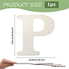 Letter Unfinished MDF Sheets WOOD-WH20012-008P-2