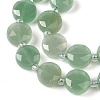 Natural Green Aventurine Bead Strands G-C116-A02-01-4