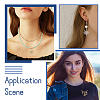 20Pcs 10 Styles Rack Plating Alloy Cat Eye Pendants FIND-TA0002-39-9