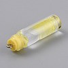 Transparent Glass Bottle Pendant Decorations EGLA-B002-01A-2