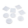 Boutigem 8Pcs 8 Style Cup Mat Silicone Molds DIY-BG0001-27-8