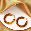 304 Stainless Steel Hoop Earrings For Women EJEW-B113-02G-03-2