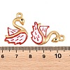 304 Stainless Steel Enamel Pendants STAS-G398-20G-02-3