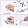 PVC Wall Stickers DIY-WH0228-173-6