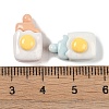 Macaron Color Egg Theme Opaque Resin Decoden Cabochons CRES-M036-10B-3