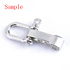 304 Stainless Steel Shackles Clasps Findings STAS-O114-090AS-3