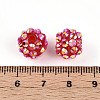 AB-Color Resin Rhinestone Beads RESI-S315-10x12-08-3