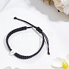 1Pc Adjustable Nylon Cord Braided Bracelets for Women Men BJEW-LP0001-34P-P-3