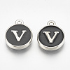 Alloy Enamel Charms ENAM-T007-01-V-1