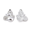 Alloy Crystal Rhinestone Pendants ALRI-C008-40P-1