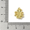 Real 18K Gold Plated Brass Pave Cubic Zirconia Pendants KK-M283-09F-02-3