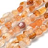 Natural Carnelian Beads Strands G-P497-01E-83-1