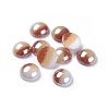 Opaque Glass Cabochons X-GGLA-S038-12K-8mm-1