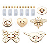 Zinc Alloy Bag Twist Lock Accessories AJEW-TA0017-12-11