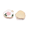 Valentine's Day Theme Alloy Enamel Pendants ENAM-T020-50C-02-2