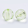 Transparent Acrylic Beads TACR-Q254-8mm-V32-3