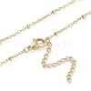 304 Stainless Steel Pendant Necklaces NJEW-H029-02G-E-3