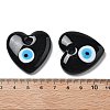 Handmade Evil Eye Lampwork Pendants LAMP-F035-11D-3