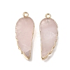 Natural Rose Quartz Pendants LS-GG-CBA7DA4-01G-D-1