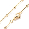 Brass Satellite Chains Necklace for Women NJEW-P265-05G-1