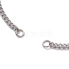 Non-Tarnish 304 Stainless Steel Chain Bracelet Making AJEW-JB01210-02-3