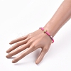 Handmade Polymer Clay Heishi Bead Stretch Bracelets BJEW-JB05078-03-5