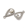 Alloy with Rhinestone Pendants FIND-B032-11P-2