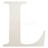 Letter Unfinished MDF Sheets WOOD-WH20012-008L-1