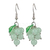 Natural Malaysia Jade Dangle Earrings EJEW-JE06216-1