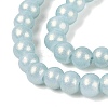 Baking Paint Glass Pearl Beads Strands LS-DGLA-ZX001-05B-14-3