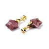 Natural Rhodonite Charms G-N326-142-05-3