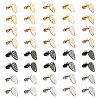  Jewelry 40Pcs 20 Style 304 Stainless Steel Stud Earring Findings STAS-PJ0001-23-1