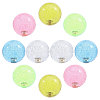 10Pcs 5 Colors Resin Round Thumb Grip Cap DIY-CA0006-79-1