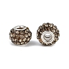 Resin Rhinestone Beads CPDL-H001-10x7mm-17-5