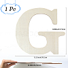 Letter Unfinished MDF Sheets WOOD-WH20012-008G-2