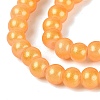 Baking Paint Glass Pearl Beads Strands LS-DGLA-ZX001-05B-12-3