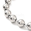 Tarnish Resistant 304 Stainless Steel Ball Chain Necklace & Bracelet Set STAS-D181-02P-01D-5