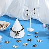 48Pcs 8 Styles Alloy Enamel Pendants ENAM-SC0005-67-4