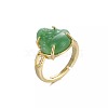 Brass & Resin Adjustable Finger Rings for Women FS-WG6D172-01-5