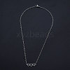 Non-Tarnish 201 Stainless Steel Pendant Necklaces NJEW-S105-JN520-1-2