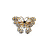 Exquisite Butterfly Rhinestone Brooch PW-WGF328A-01-5