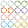 32Pcs 8 Colors Baking Paint Alloy Bead Frame FIND-SP0004-50C-1