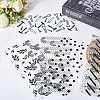 8Pcs 8 Styles PVC Plastic Waterproof Decorative Sticker Labels DIY-SP0004-93A-3