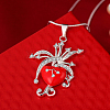 Fashion Tin Alloy Pendant Necklaces NJEW-BB21635-5