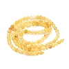 Natural Yellow Opal Beads Strands G-F509-07-3mm-02-5