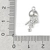 Brass Micro Pave Cubic Zirconia Pendants KK-I719-36P-3