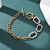 201 Stainless Steel Chain Bracelets LS-BJEW-P378-01B-A-2