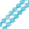 Dyed Natural White Jade Beads Strands G-C116-A29-01-2